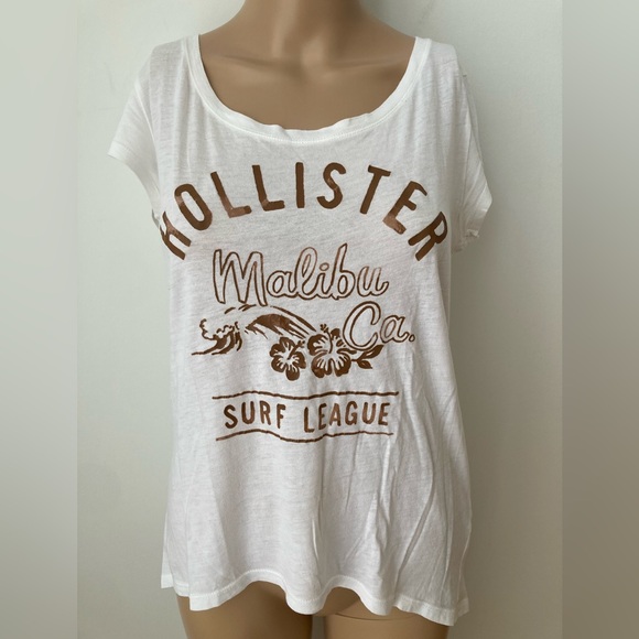 Hollister white Tshirt - Picture 1 of 4